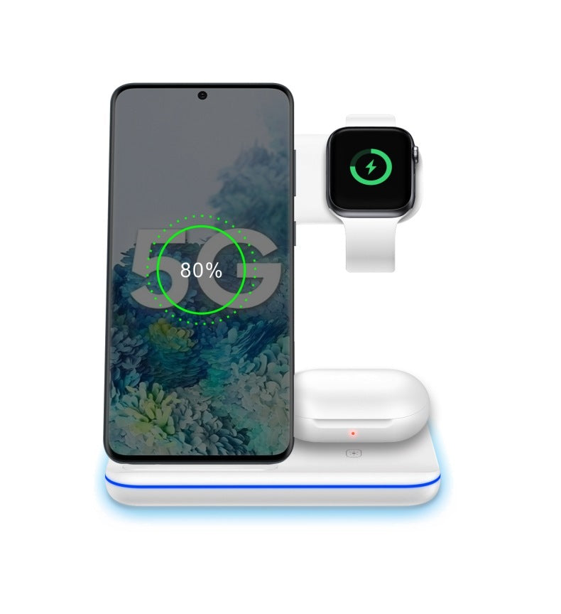 Wireless Charger Mobile Phone Watch Headset Fast Charging Stand Desktop Wireless Charger Mobile Phone Watch Headset Fast Charging Stand Desktop